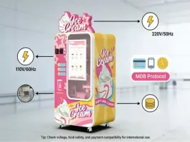 How to Solve Voltage and Compliance Issues for Ice Cream Vending Machines in Different Countries
